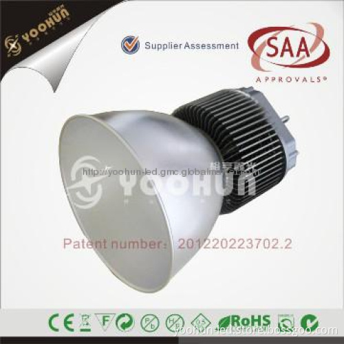 Mighty dimmable LED high bay fixture for industrial use